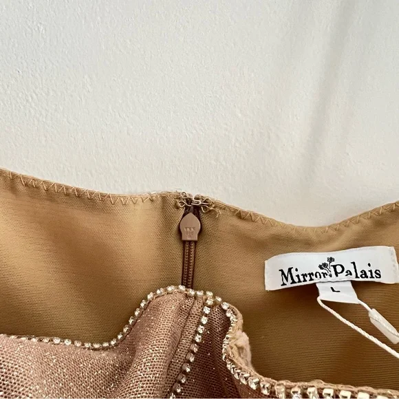 Mirror Palais Fairy Dress in Diamond Sand - Picture 5 of 9